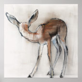Gazelle Fawn Poster (Voorkant)