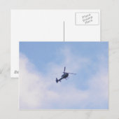 Gazelle Helikopter Briefkaart (Voorkant / Achterkant)