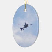 Gazelle-helikopter Keramisch Ornament (Links)