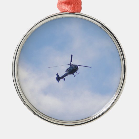 Gazelle-helikopter Metalen Ornament (Voorkant)