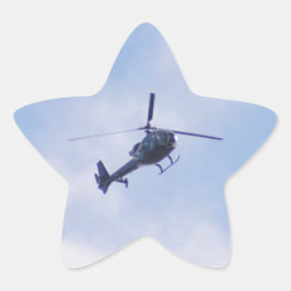 Gazelle-helikopter Ster Sticker
