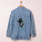 Gazelle in het universum T-shirt Design Denim Jacket (Hangar)