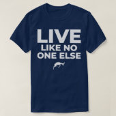 Gazelle Intensiteit live als geen andere prijsopga T-shirt (Design voorkant)