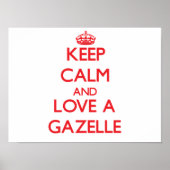 Gazelle Poster (Voorkant)