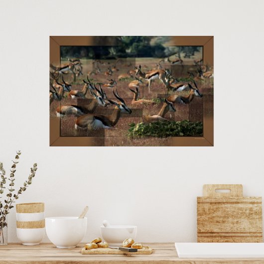 Gazelle Print (Keuken)