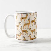 "GAZELLE PRINT" - 15 OZ. COFFEE MUG KOFFIEMOK (Links)