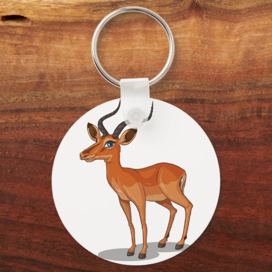 Gazelle Sleutelhanger (Voorkant)