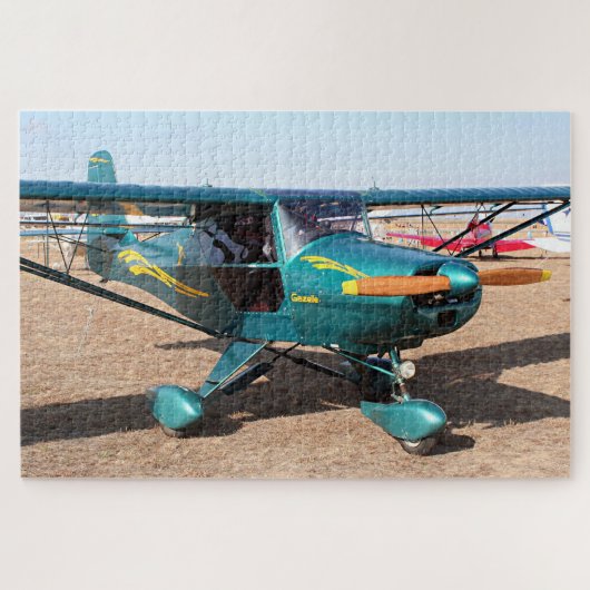 Gazelle Ultralight Vliegtuig Legpuzzel (Horizontaal)