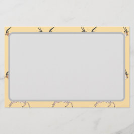 Gazellen Briefpapier