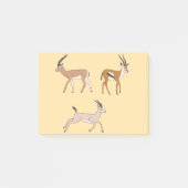Gazellen Post-it® Notes (Voorkant)