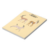 Gazelles Notitieblok (Linkerzijde)