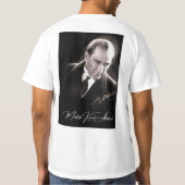 Gazi Mustafa Kemal Atatürk - T-Shirt white/beyaz (Achterkant)