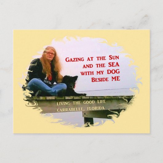 Gazing At The Sun Briefkaart (Voorkant)