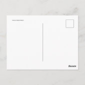 Gazing Chicken Briefkaart (Achterkant)