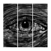 Gazing Eye Digitale Kunst