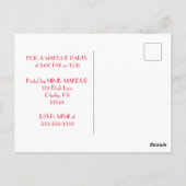 Gazing Geisha Briefkaart (Achterkant)