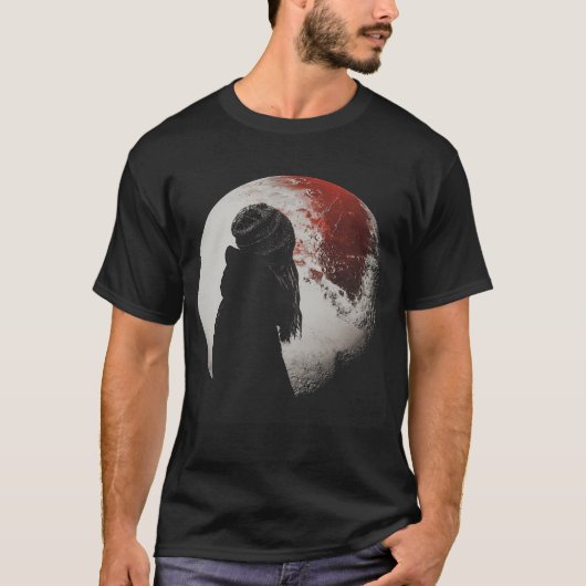 Gazing Pluto T-shirt (Voorkant)