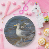 Gazing Seagull Papieren Bordje (Feest)