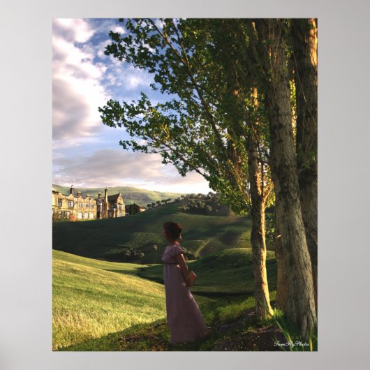 Gazing Upon Pemberley print (Voorkant)