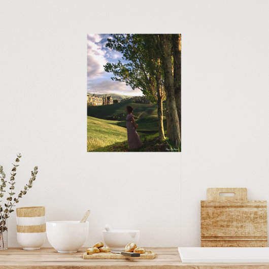 Gazing Upon Pemberley print (Keuken)