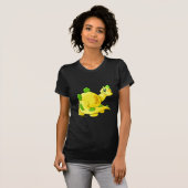 Gazing yellow Chomby T-shirt (Voorkant volledig)