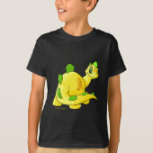 Gazing yellow Chomby T-shirt (Voorkant)