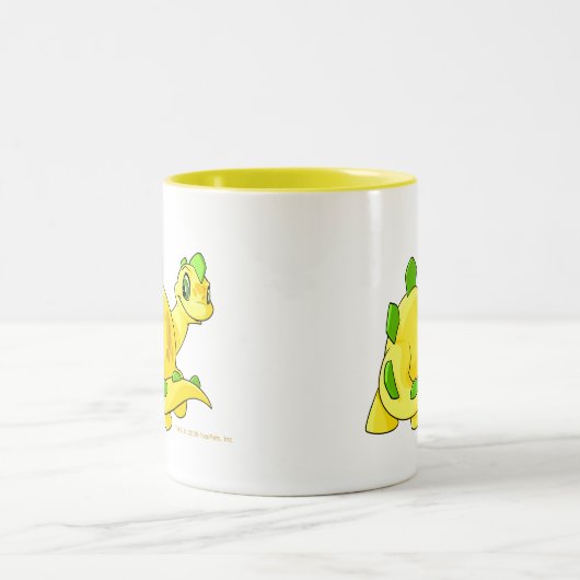 Gazing yellow Chomby Tweekleurige Koffiemok (Center)