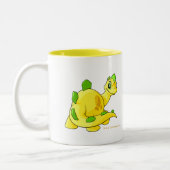 Gazing yellow Chomby Tweekleurige Koffiemok (Links)