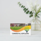 gazon aan de voorkant | Boom Logo | Landschapsarch Visitekaartje (Staand voorkant)