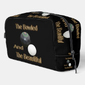 Gazon bowling gebowld en mooi grappig, toilettasje (Rechterhoek)