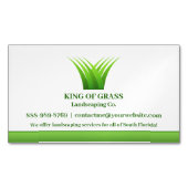 gazon care gras Logo Magnetisch Visitekaartje (Voorkant)