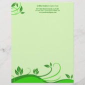 gazon care landschapsarchitectuur briefhoofd (Voorkant)