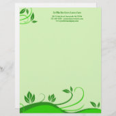 gazon care landschapsarchitectuur briefhoofd (Voorkant / Achterkant)