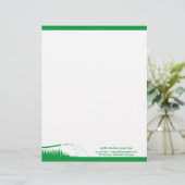 gazon care landschapsarchitectuur briefhoofd (Staand voorkant)