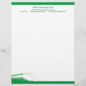 gazon care landschapsarchitectuur briefhoofd (Voorkant)