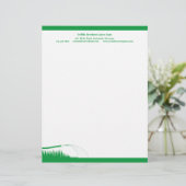 gazon care landschapsarchitectuur briefhoofd (Staand voorkant)