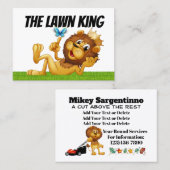 Gazon en landschap visitekaartje (Voorkant / Achterkant)