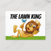 Gazon en landschap visitekaartje (Voorkant)