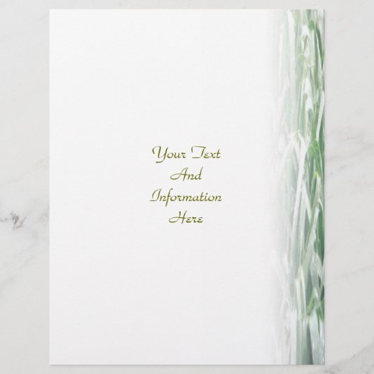 Gazon Flyer (Voorkant)