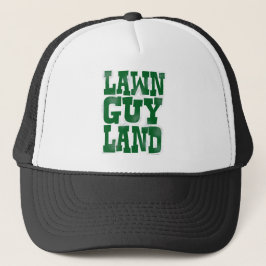 gazon guy land grappige slogan trucker pet