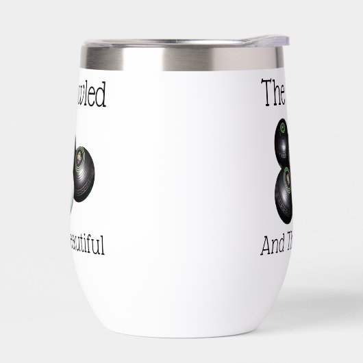 gazon kommen de bowlen en de mooie, (Links)