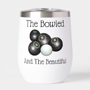gazon kommen de bowlen en de mooie,