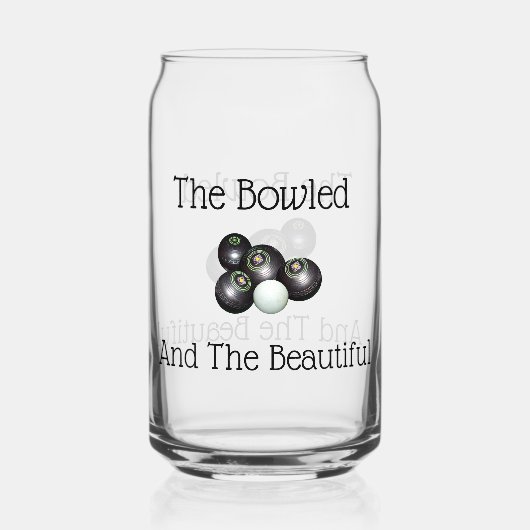 gazon kommen gebogen en de mooie, blikvorm glas (Voorkant)