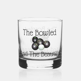 gazon kommen gebogen en de mooie, whisky glas