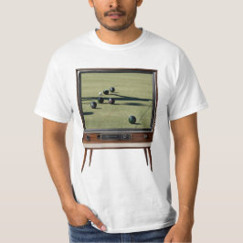 gazon kommen op analoge televisie, t-shirt