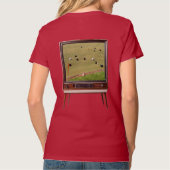  gazon kommen op analoge televisie, t-shirt (Achterkant)