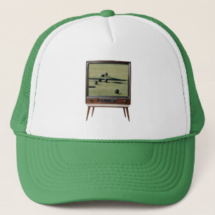 gazon kommen op analoge televisie, trucker pet