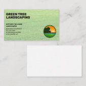 gazon | Logo voor landschapsarchitectuur Visitekaartje (Voorkant / Achterkant)