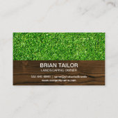 Gazon maaien | Grasmaaier Visitekaartje (Achterkant)