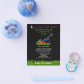 Gazon Maaien Landschapsarchitectuur Tuin Gazon Ver Flyer (Enkel)